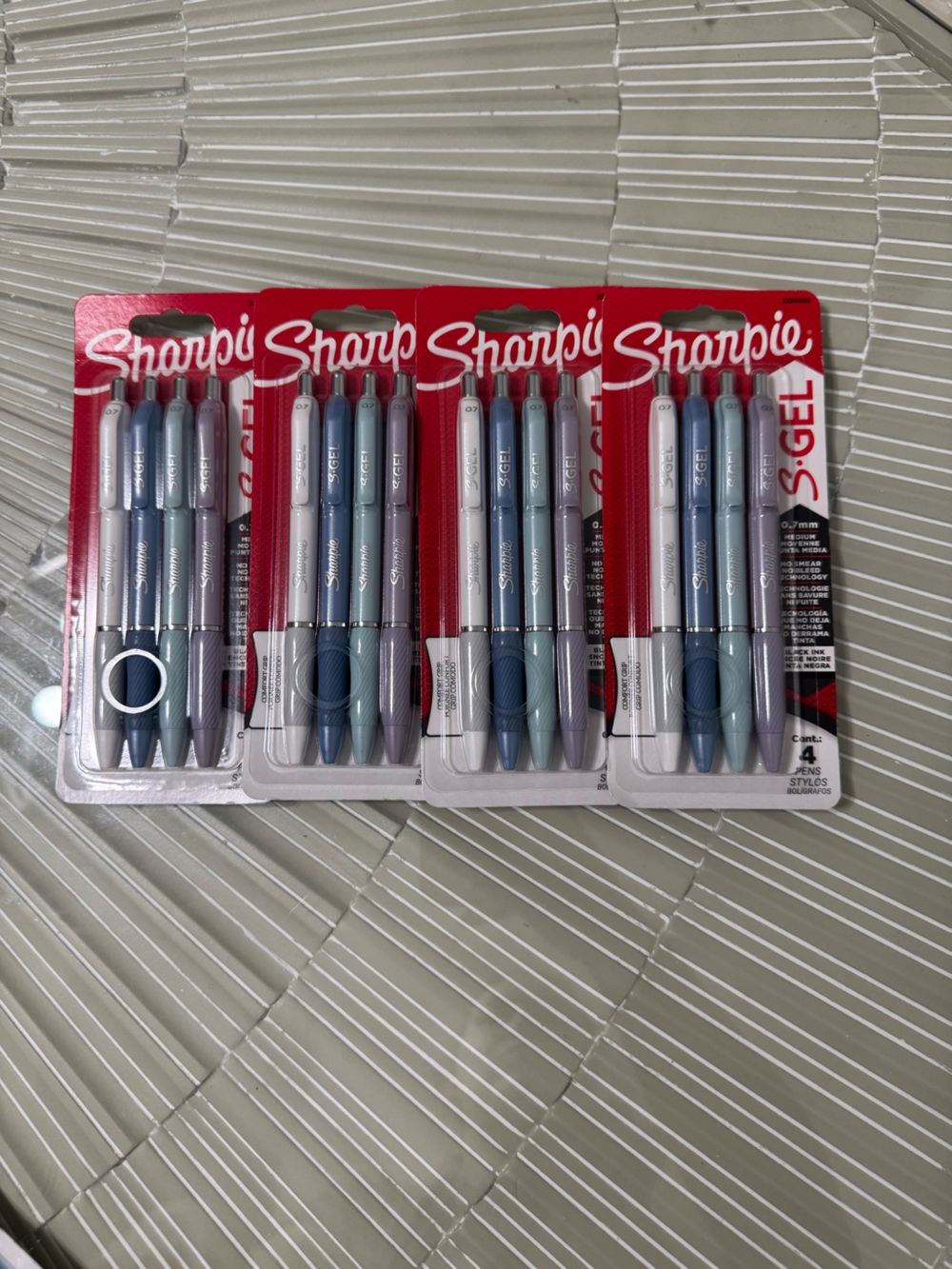 4 pack S-Gel Pen Set